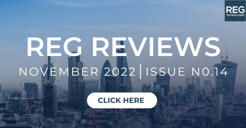 regalerts's tweet photo. Your November edition of REG Reviews has arrived! 

Catch up on all things technology, regulatory, cyber and REG. 

>> https://t.co/s9WSgz0l1G

#technology #regulatory #cyber #insurance #insurancenews #regtech https://t.co/EfoqUKCZ89