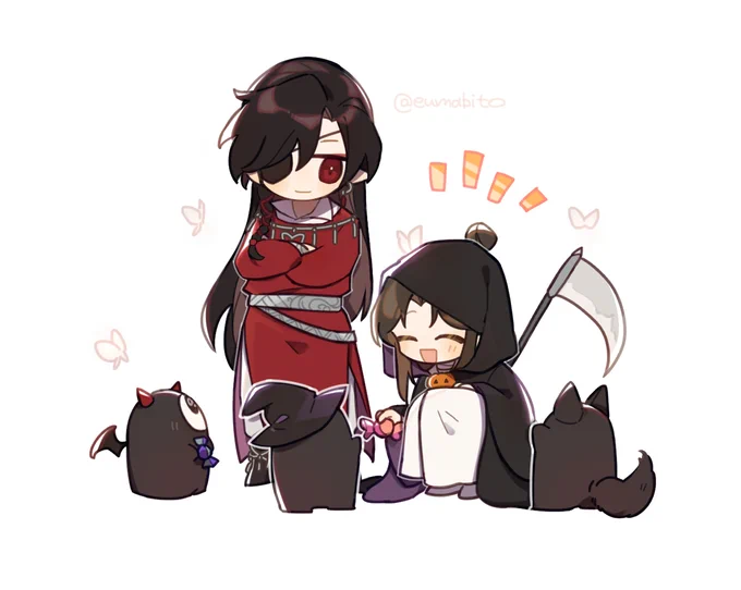 花怜Halloween⑧ Last#TGCF #天官赐福 #천관사복 