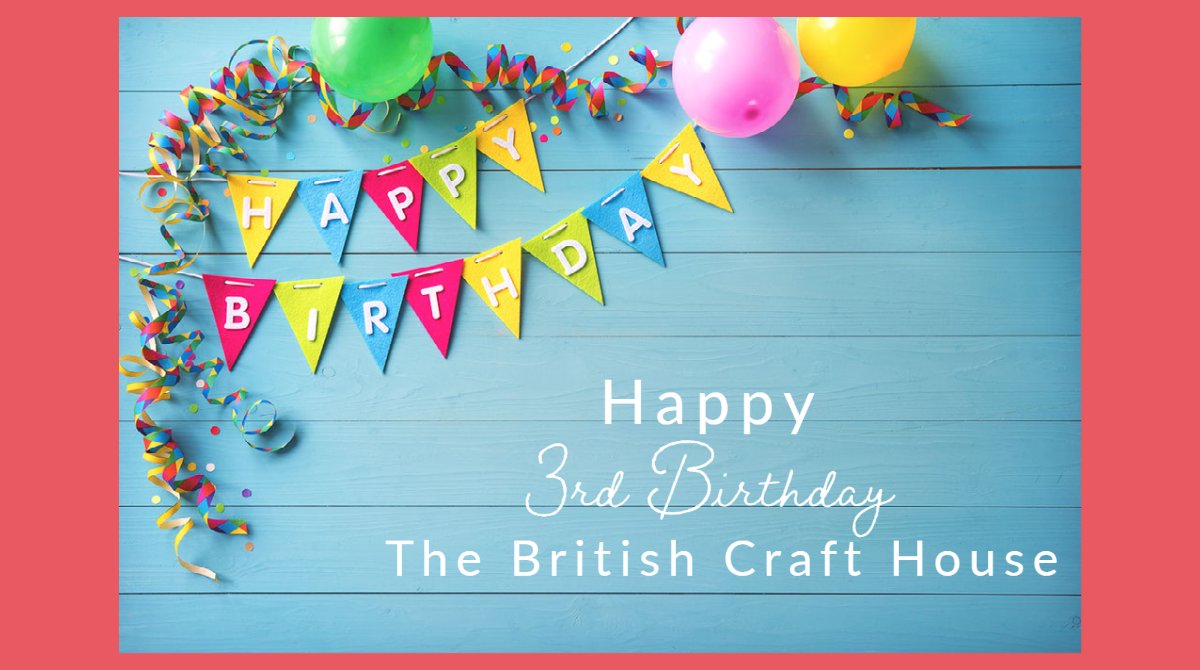 Happy birthday to us! Thank you to everyone along the way who has cheered us on, bought from the sellers, liked &amp; rt'd our posts etc - you are all part of the magic!
Thank you for coming along for the journey!  Dottie 🥂