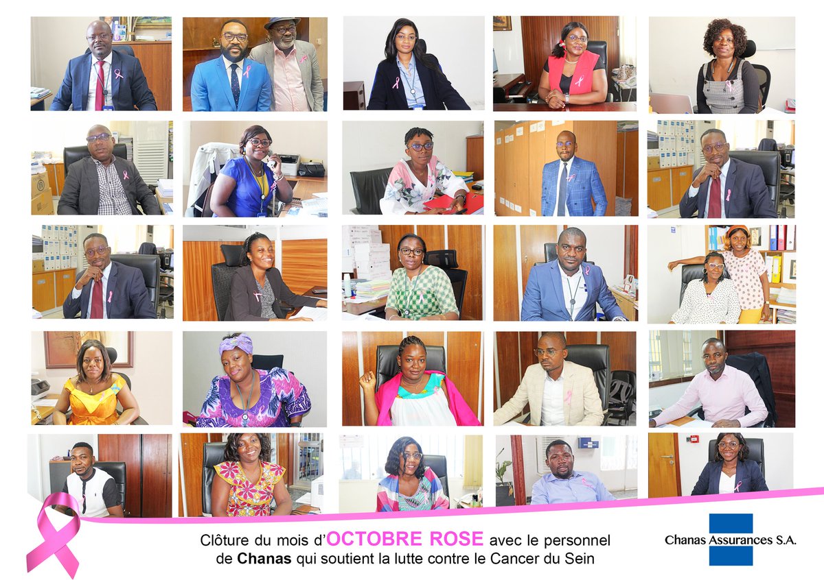ChanasOfficiel's tweet photo. Le Personnel de Chanas confirme sa solidarité dans la Lutte contre le Cancer du Sein.
Chères Dames, Faites vous dépister au moins une fois par an.
-
Chanas Staff confirms their solidarity in the Fight against Breast Cancer.
Dear Ladies, Get tested at least once a year.
#OctRose https://t.co/jhfEDM0P6G