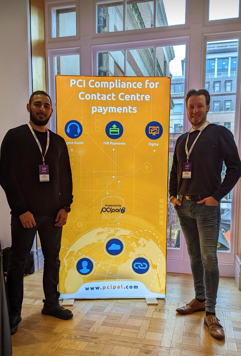 PCIPAL's tweet photo. Say hello to our team if you're attending @Talkdesk's #Opentalk22 today in London. PCI Pal is sponsoring the event, designed for customer-obsessed leaders to discuss strategies for the future of contact centres, meet with #CX leaders and hear from Talkdesk and its partners. https://t.co/LiJvMPdBK4
