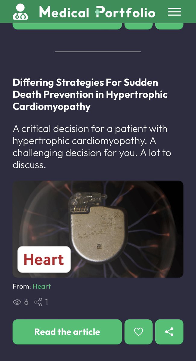 Keep up-to-date with the @medicalport_app !! New top 3, the most impactful papers recently published! #Cardiotwitter #medicine #digitalhealth 👉🏻 onelink.to/xkfghs