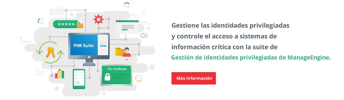 ManageEngineLA's tweet image. En #ManageEngine tenemos todas las soluciones que necesitas, incluso para gestionar tus contraseñas. 🔐 Aquí descubre todas nuestras versiones de #PasswordManagerPro. 🔑🔗 mnge.it/fAc