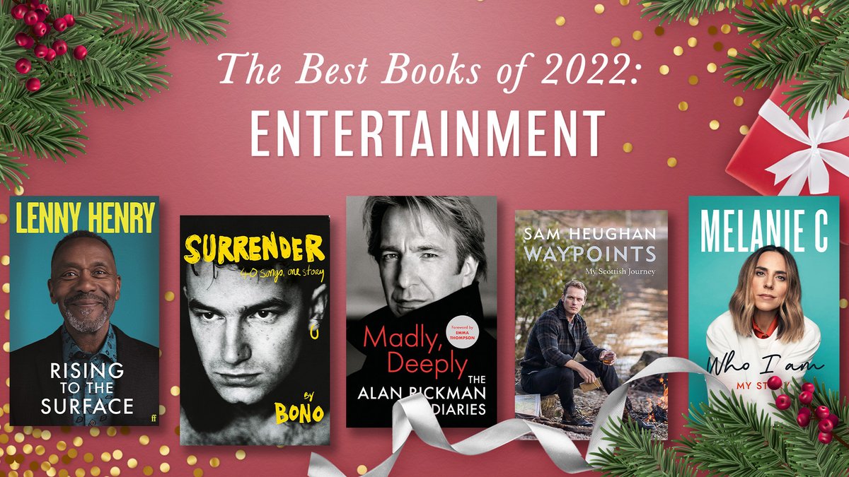 Whether it's finding the joy in life with @RichardEGrant or viewing life through the lens of Patti Smith, let your favourite screen stars and musicians entertain you with the most enjoyable memoirs and entertainment books of 2022: bit.ly/3SOfndr
