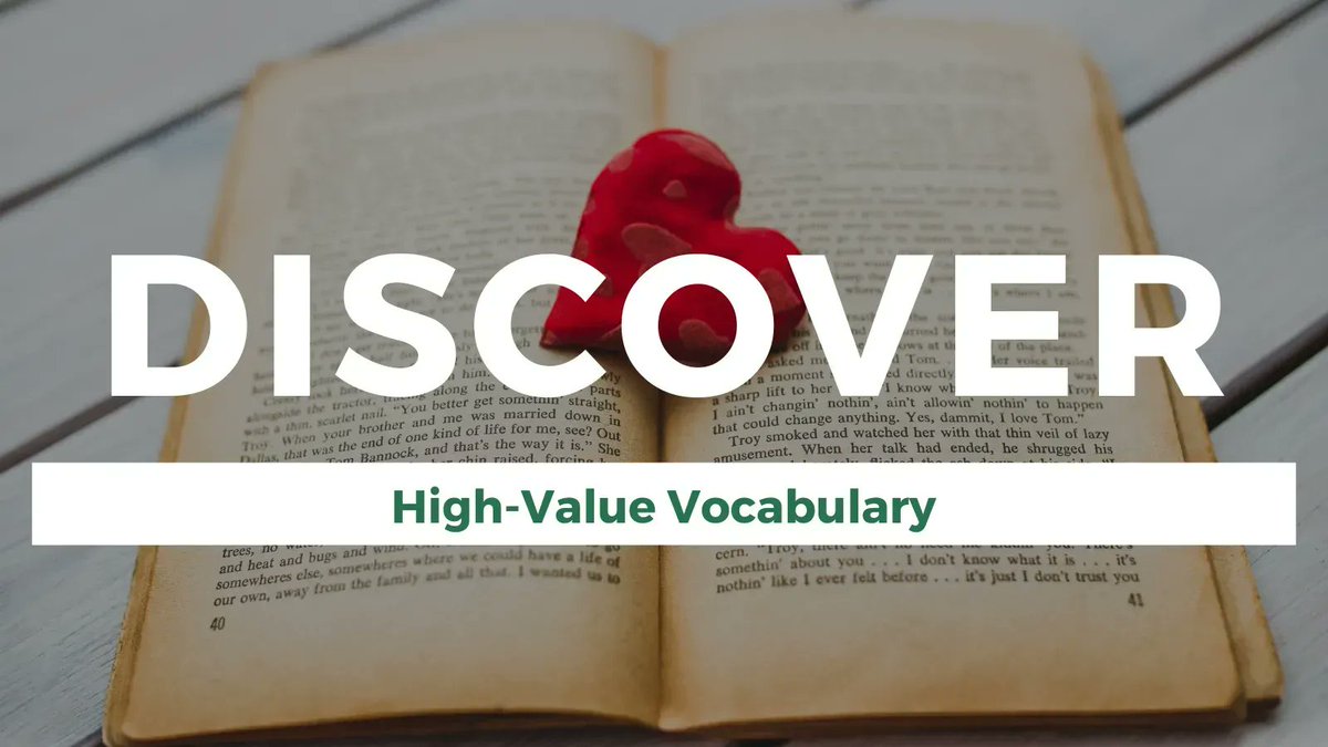 Use the Academic Word Finder to discover Tier 2 words for instruction. These words often unlock meaning for students while reading in any subject area. Try it: bit.ly/2JEVtPH #vocabulary #ELLchat #engchat
