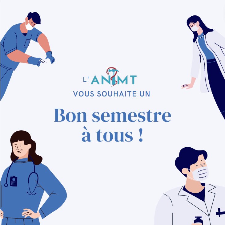 L’ANIMT souhaite un bon début d’internat aux 90 nouveaux internes qui rejoignent la santé au travail et un bon changement de semestre à l’ensemble des internes de notre spécialité.