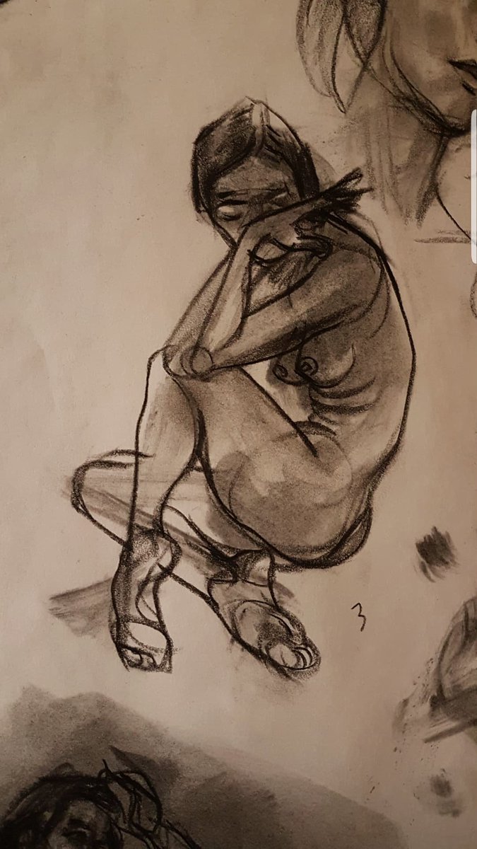 2006danny1's tweet photo. #Artdan
□□□
#sketch #quicksketch #croquisstudy #femalemodel #nudemodel #figuredrawing #elegantbody #charcoalsketch https://t.co/fubHWoailJ