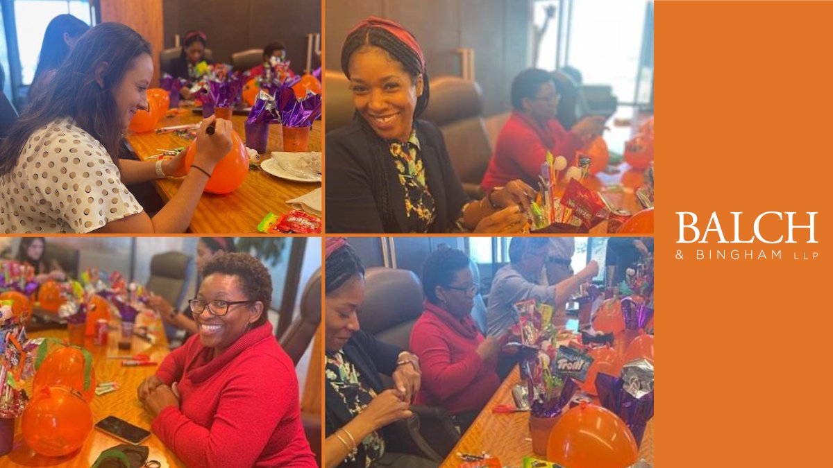 BalchBingham's tweet image. Members of the firm&apos;s Atlanta office enjoyed creating candy bouquets &amp;amp; decorating pumpkins with the children of PAWkids! #PAWkids provides families with resources that empower &amp;amp; encourage them, while also developing self-sufficiency in the communities they serve. #BalchGivesBack