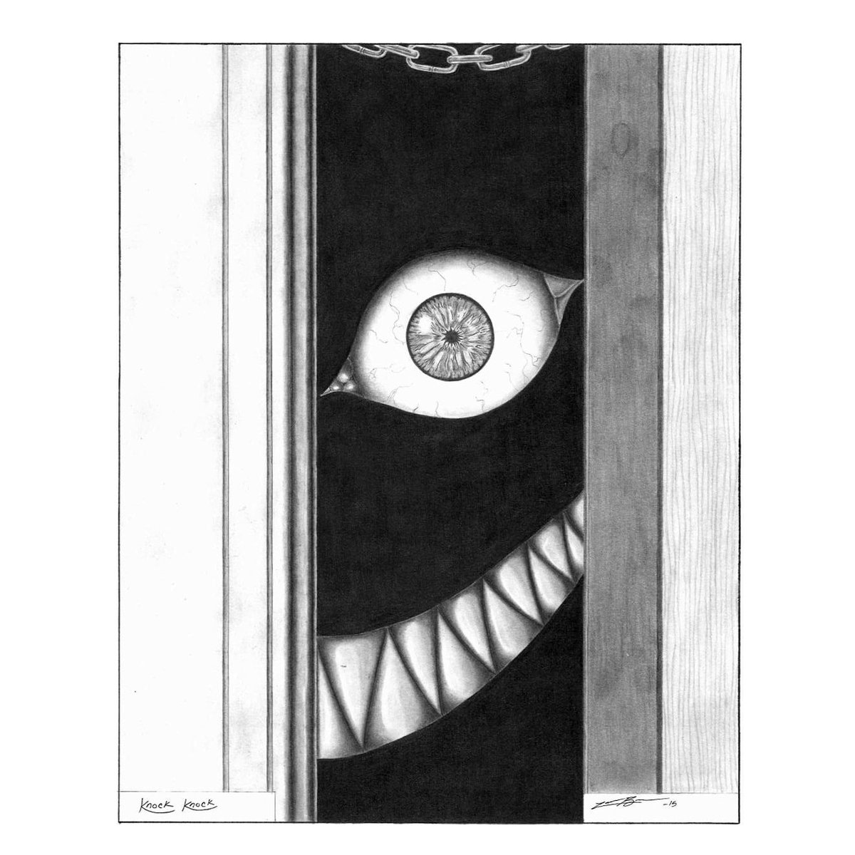 affect60656's tweet photo. Title - Knock Knock https://t.co/gj7zarfcEy