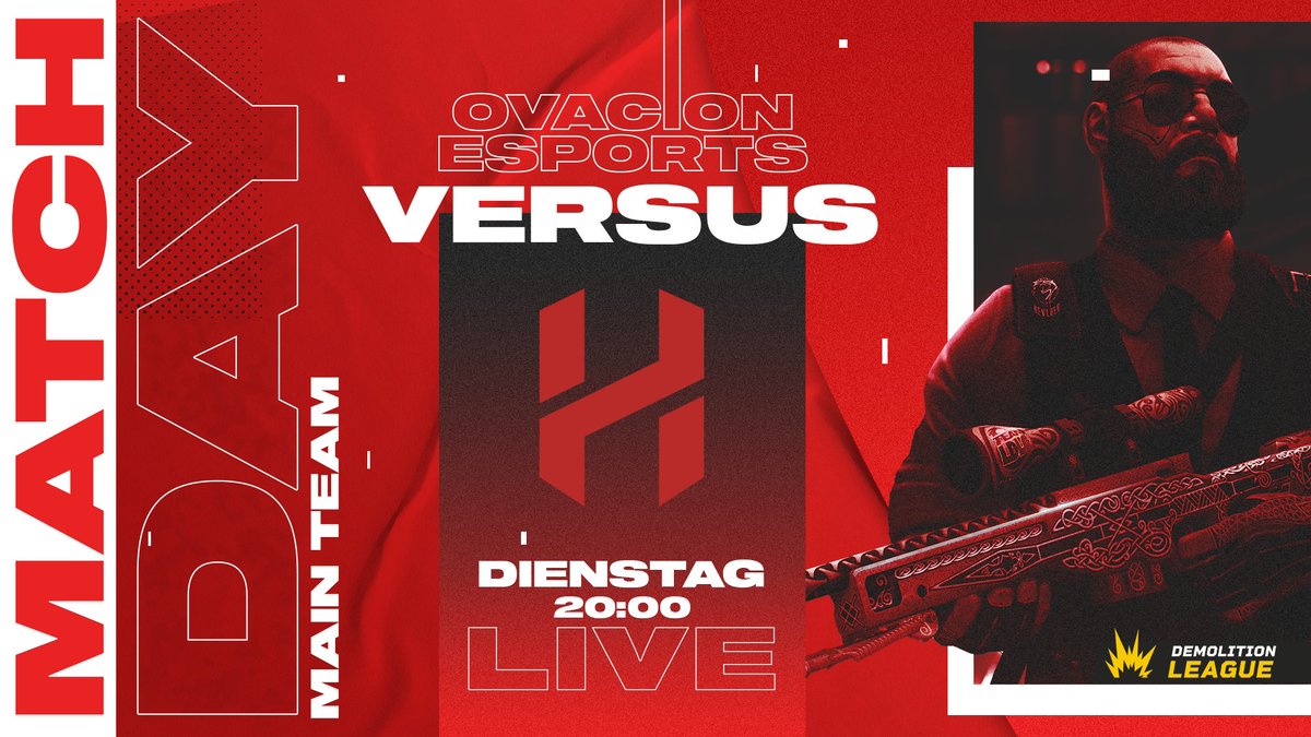 esportsovc's tweet photo. Wir dürfen heute unser neues Mainteam zum erstmal in Aktion sehen und das in der @Demo_League Spielklasse 1 gegen die @HeldenfabrikHDF
🆚@HeldenfabrikHDF
➡️ @Demo_League Spielklasse 1
📅 01.11.22
🕢 20:00Uhr
📺https://t.co/yIsuCCwCkZ
Wir wünschen euch GLHF♥
#OVCHYPE #GOOVC https://t.co/rV6QEA174y