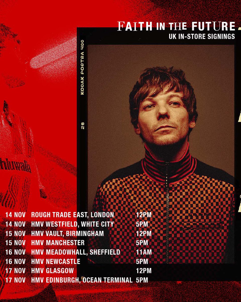 Louis_Tomlinson's tweet image. Doing some signings around the UK for Faith In The Future. See you there. #FaithInTheFuture louist.lnk.to/instores