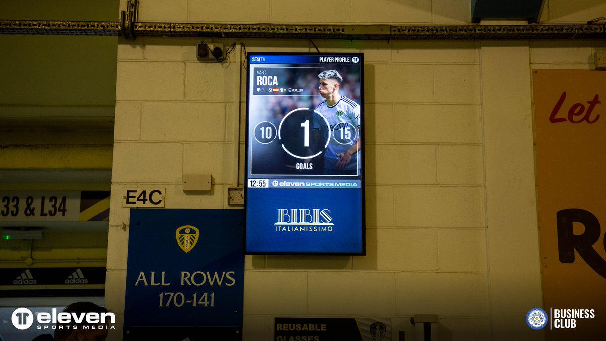 Bibis Italianissimo (@bibisrestaurant) on Twitter photo As a Leeds United Business Club Partner it's great to see our name advertised on the stadium TV's at <a href="/EllandRoad/">Elland Road</a>
@lufcbc <a href="/LUFC/">Leeds United</a> <a href="/ElevenSports/">Eleven Sports Media</a> #Leeds #LeedsUnited As a Leeds United Business Club Partner it's great to see our name advertised on the stadium TV's at <a href="/EllandRoad/">Elland Road</a>
@lufcbc <a href="/LUFC/">Leeds United</a> <a href="/ElevenSports/">Eleven Sports Media</a> #Leeds #LeedsUnited