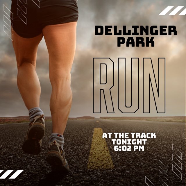 Wire2Wire Running Club - See you tonight at Dellinger Park. Meet at the track at 6:02 pm.!
