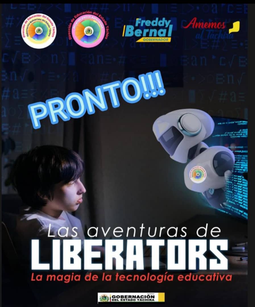 EEIEMARU2's tweet photo. #LasNuevasAventurasDeLiberators #Liberators #Educación #RpaEnEquipo #DirecciónDeEducaciónTáchira https://t.co/pIpt4PRvA9
