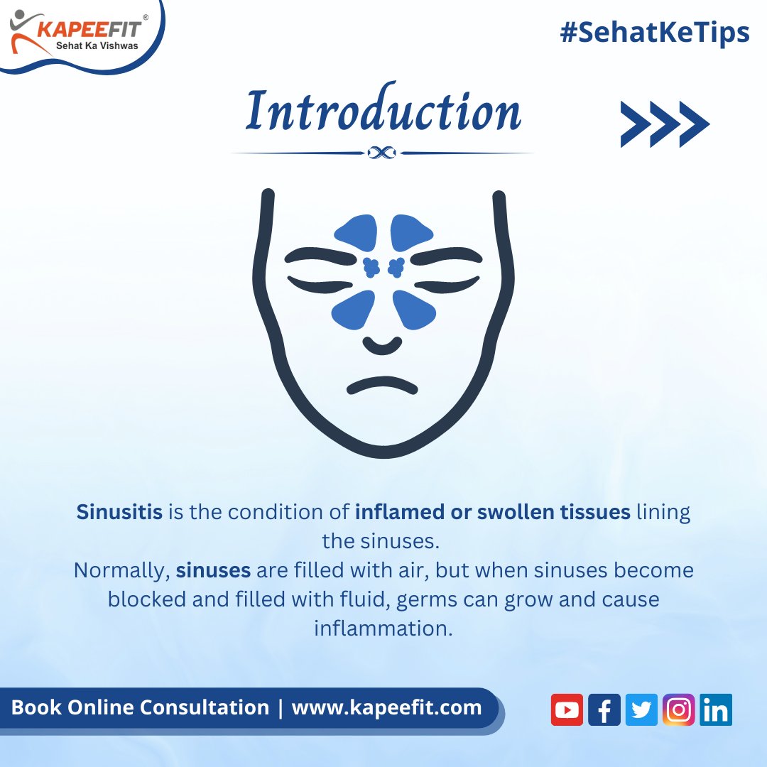 kapeefit's tweet photo. #Kapeefit #SehatKeTips #Ayurveda #Health
#HealthCare #sinusitis #sinusinfection #sinusitisrelief
#sinus #headache #pills #antibiotics #sniffles #sick
#meds #cold #mucus #headcold #sickness #coldmeds
#health #healthcare #infection https://t.co/RH7b3iM2re