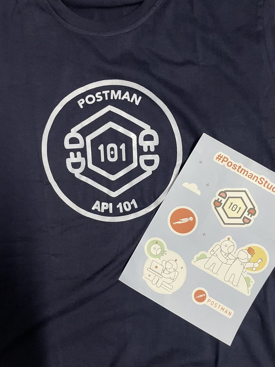 _eshansengupta's tweet image. Finaaly the @getpostman swags are here.
Special thanks to @Japsimrans13 and @harshitakohli for organising such an innovative and informative event