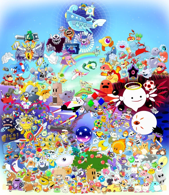 #星のカービィ30周年を365日祝いたいチャレンジ後にでてきたウィップのザコ敵があまりにもしっくりしすぎたせいで、コイツの存在を忘れていた時期があった 