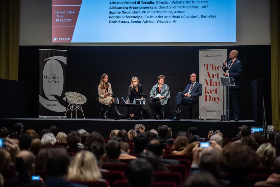 OphelieJouan's tweet photo. 🗓️ Le 6 décembre prochain, le @Quotidiendelart organise sa 4e édition du Art Market Day au @CentrePompidou. Une journée d'échanges qui réunit depuis 2018 plus de 350 professionnels du secteur. Détails et programme ⤵️ https://t.co/9XXyDhh9ly https://t.co/1MjMsL62KC
