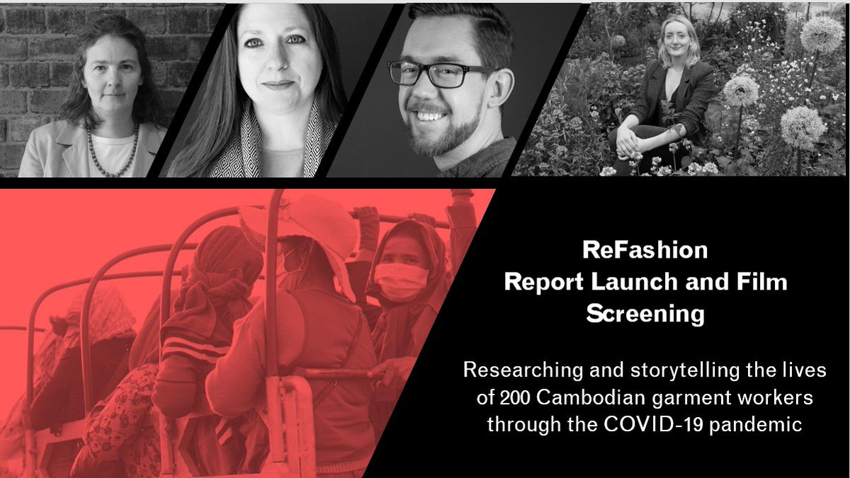 ReFashionStudy's tweet photo. It's time!

Join us in London this #BlackFriday 25/11/22

👉We'll present the results from our study
🎬Screen the UK premiere of our films 
💬Discuss ways forward with our panel of passionate advocates for #fairer #fashion 

Sign up for free: https://t.co/Vw27LAQmxG https://t.co/NI8yIyHxfm