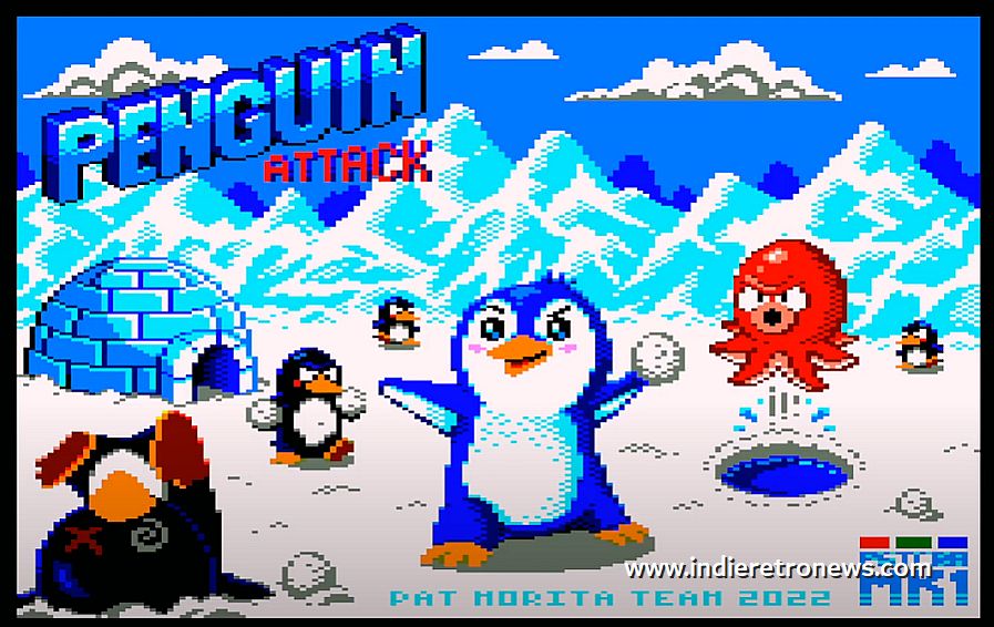 Indie_RetroNEWS's tweet photo. Penguin Attack - A great Arcade game released by Pat Morita Team for the Amstrad CPC! - https://t.co/KKVjYSOhgW #retrogaming #gaming #amstrad #amstradcpc #gamersunite #arcade #gamedev https://t.co/o4qtL6fuNz