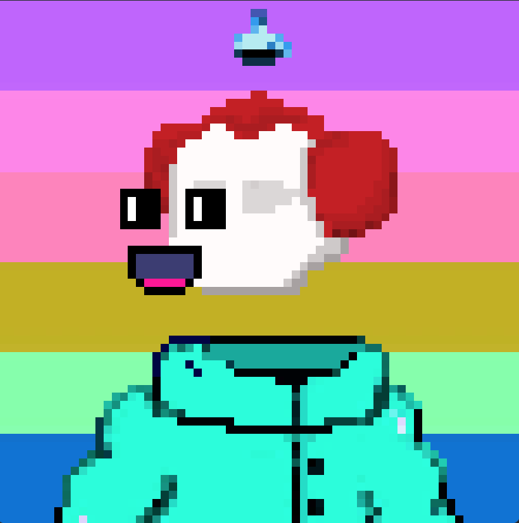 ThePXCC's tweet photo. PXCC #1544 was just minted on-chain @ https://t.co/GEmuMMP7yy ✨
Never seen a Pennywise look so good in a Cream Puffer. Especially with the @blitmap inspired Mana trait rocking above him and Pastels in the back. 🔥
https://t.co/6rbQI6Wq32
#pxcc #onchain #nfts https://t.co/3lGcmAkiZR