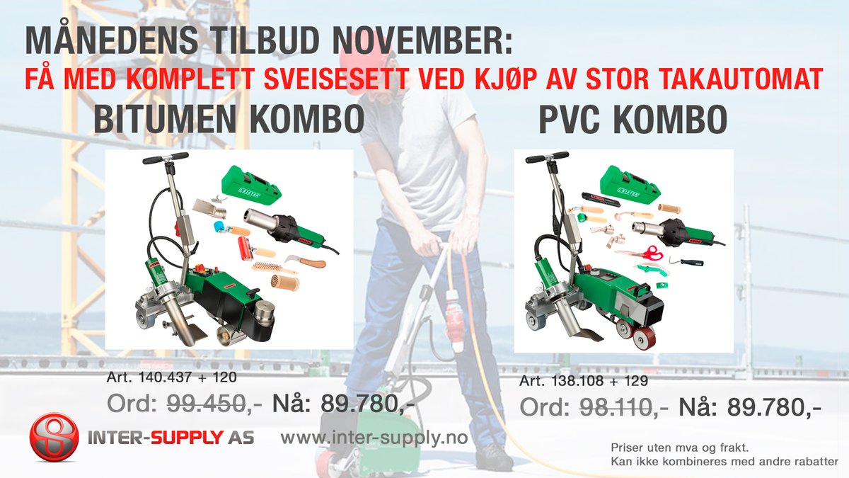 InterSupplyAS's tweet photo. Månedens tilbud og nyheter fra Inter-Supply AS - https://t.co/LLFnmEPtJ0 https://t.co/TtbwDlO8sr