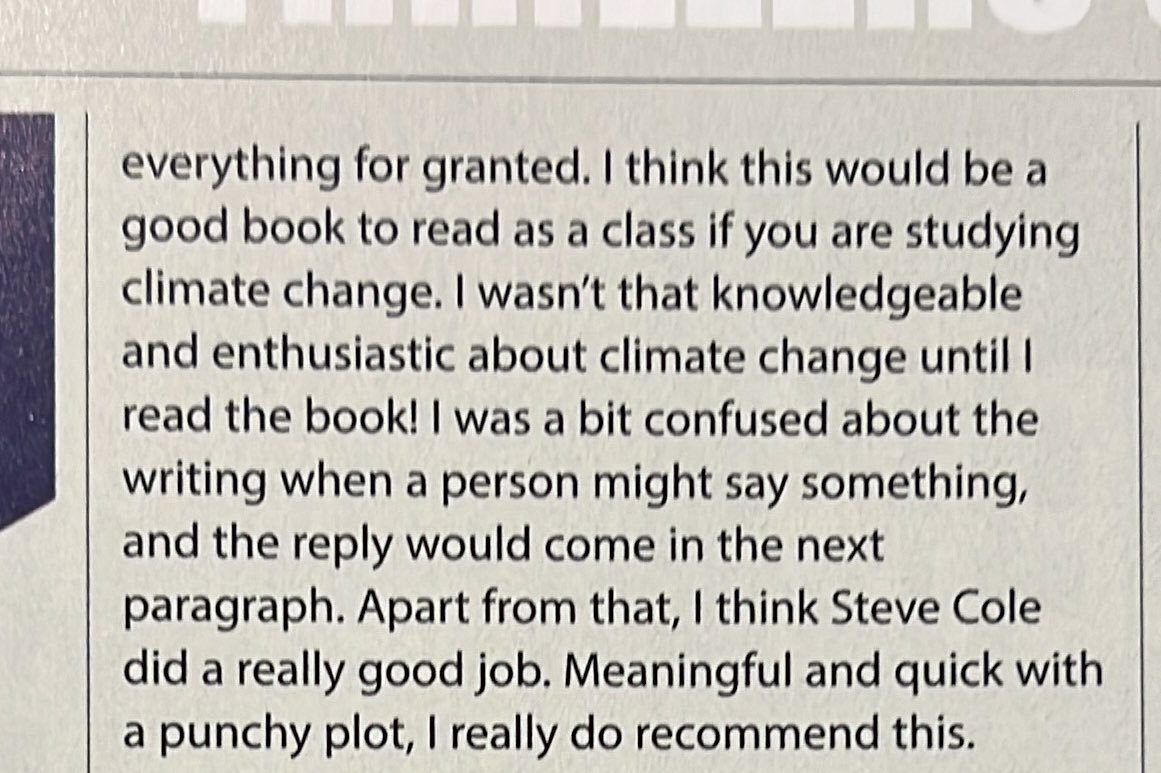 teentitlesmag's tweet photo. #COP27 is coming up, and here’s a #TeenTiles #Issue80 review of Trash Land to get us thinking about the environment https://t.co/z2sHIrOrUF