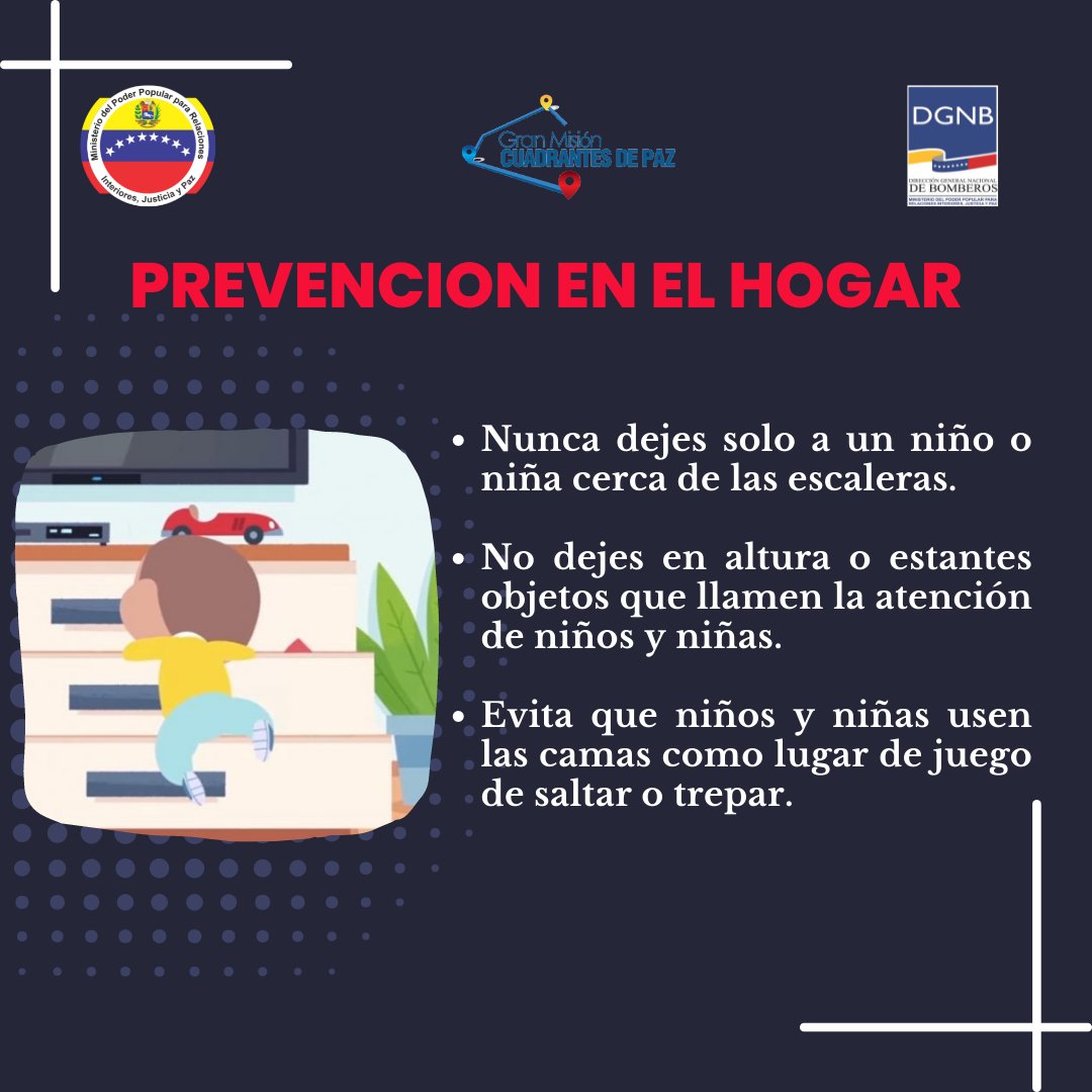 DGNBEnLinea's tweet photo. #1Nov Sigue estos sencillos consejos de #Prevención en el #Hogar, te los recuerda #SNGR, creando conciencia preventiva.

@MIJP_Vzla 
@VGRPC_ 
@BJuanGonzalez 

#EsNuestraÁmerica 
#BomberosNacionales https://t.co/T8v8lqNzpF