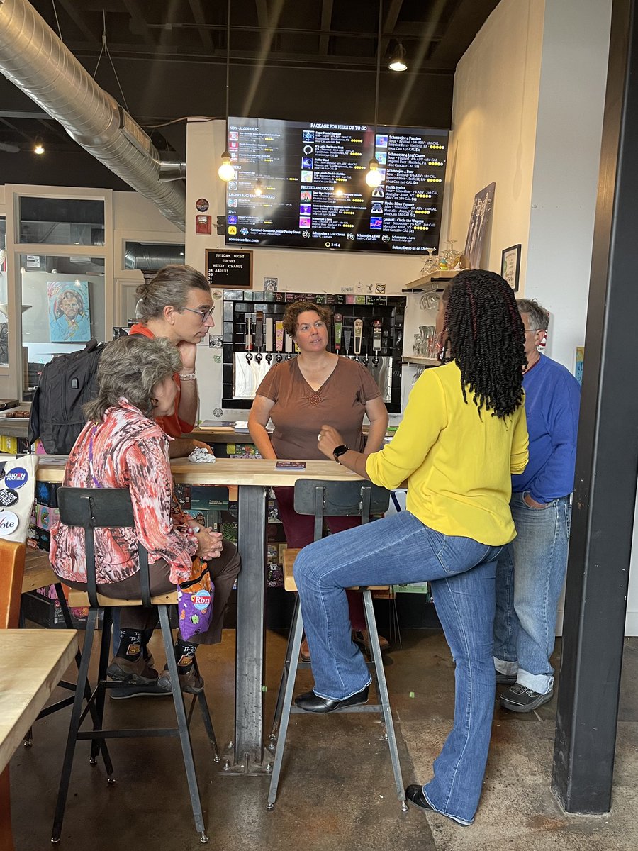 zenaiNdems's tweet photo. Democrats in ๐Richmond, IN! Great time with @cwirth4congress, Ron and Yvonne connecting with local leaders and voters! Be encouraged!
We are in this together! https://t.co/snlcyxSCWw