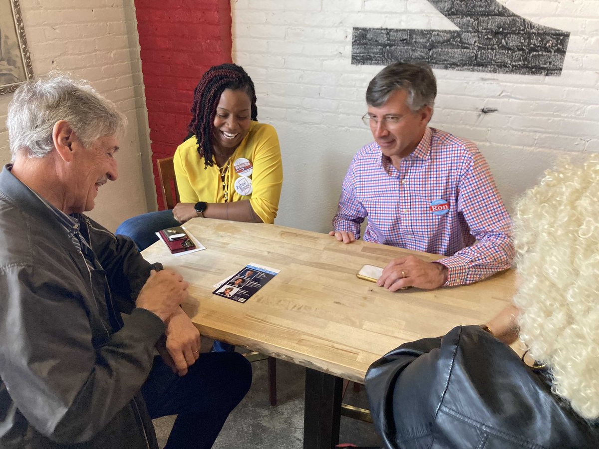 zenaiNdems's tweet photo. Democrats in ๐Richmond, IN! Great time with @cwirth4congress, Ron and Yvonne connecting with local leaders and voters! Be encouraged!
We are in this together! https://t.co/snlcyxSCWw
