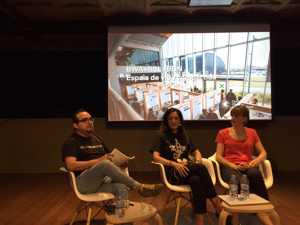 citiesconnect's tweet photo. #sharedlivingspaces it was amazing that opening with so much architects from BWA+BSL+BCN @cerreyes https://t.co/h9ParS3rRe