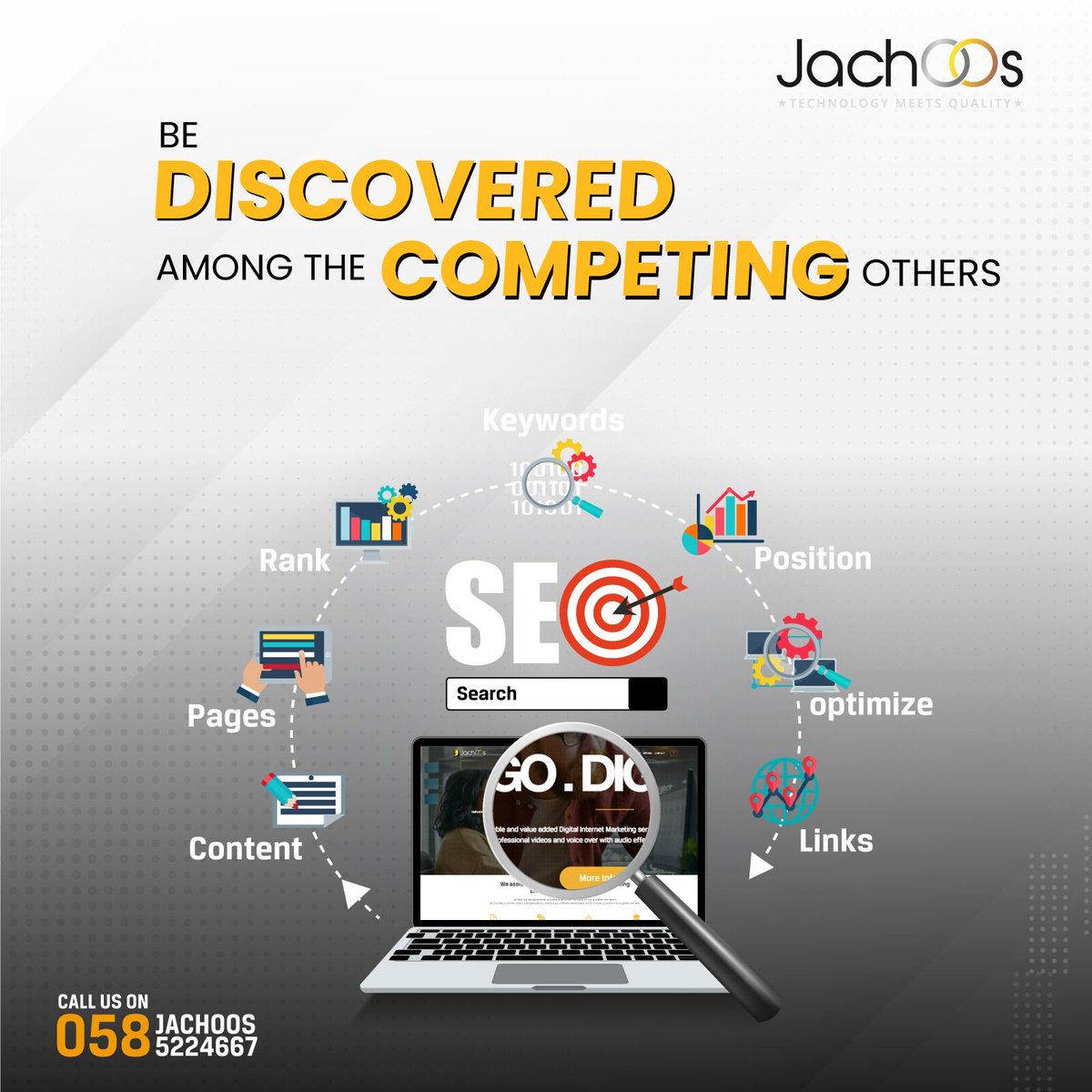JachOOsltd's tweet image. JachOOs offers you impeccable SEO Services for your business.

#Jachoos #SEO #SEOAnalyzer #digitalmarketing #searchenginemarketing #socialmediamarketing #socialmediastrategy #ITinfrastructure  #emailmarketing #branding  #SMO  #ContentWriting #marketingdigital #digitalmarketing