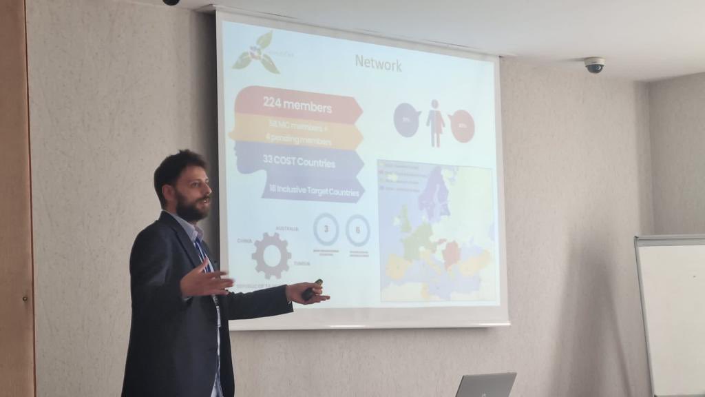 NexusNet_CA's tweet photo. Our exciting STSMs and Conference grants brought young researcher @kziliask to @iu_cerrahpasa under the supervision of Prof. Kazezyilmaz Alhan. He presented our @COSTprogramme Action #NexusNet and his PhD work at the @iwadipcon2022 conference. Networking and advancing the #Nexus https://t.co/ECCx3Cs1Bj