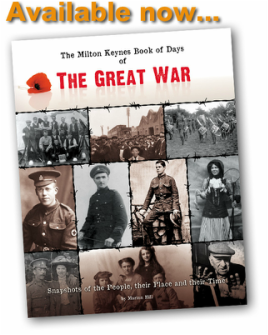 November's LAMK #bookofthemonth  is The Milton Keynes Book Of Days Of The Great War.

On offer at £5, get yours (&amp; other book bargains) here: livingarchive.org.uk/content/catego…

#placemaking #community #memories #history #miltonkeynes #archive #books #reading #greatwar #worldwar1 <a href="/CultureMK/">CultureMK</a>