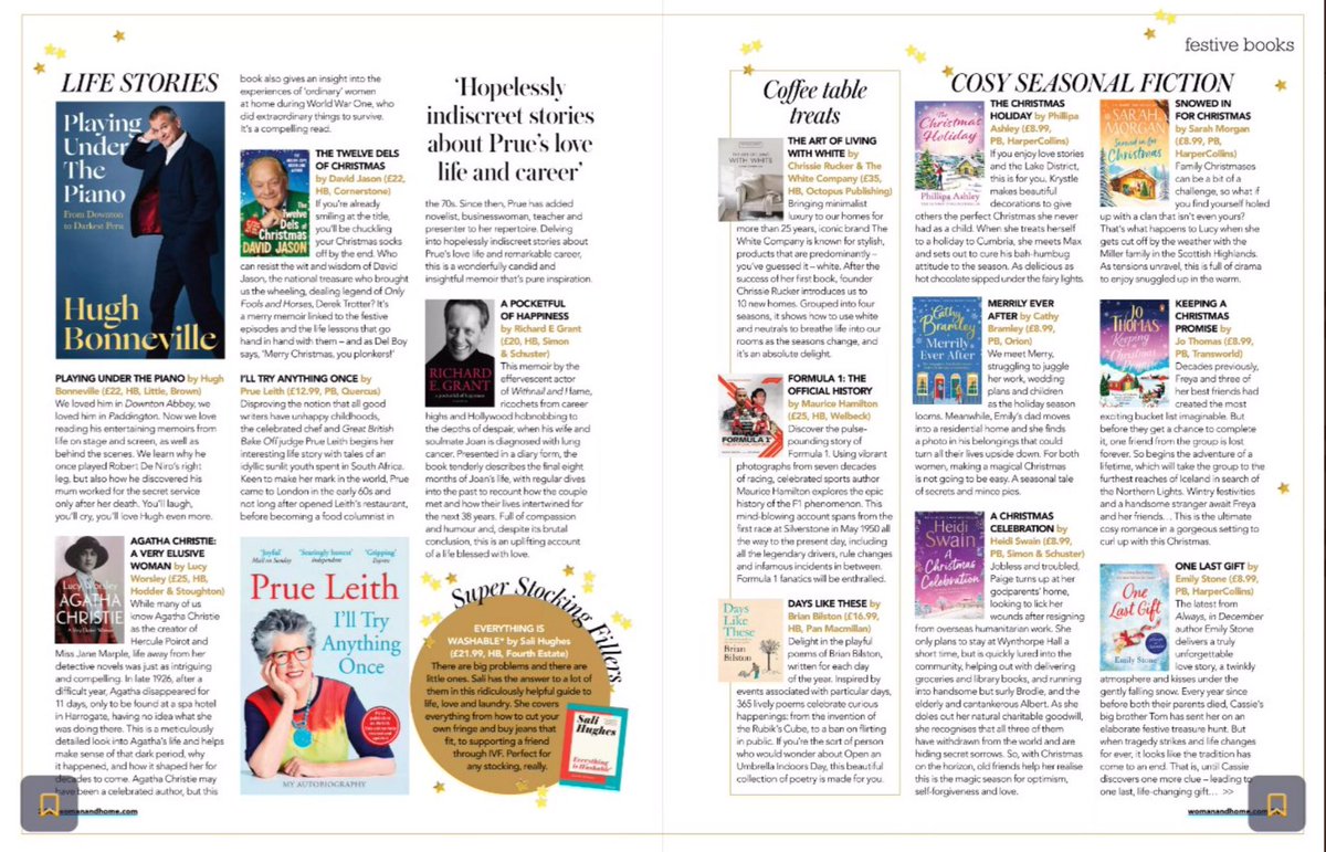 Ianwilfred39's tweet photo. Looking fabulous in @womanandhome magazine @PhillipaAshley @SarahMorgan_ @CathyBramley @jo_thomas01 @Heidi_Swain @EmStoneWrites https://t.co/N23qOwtCXv