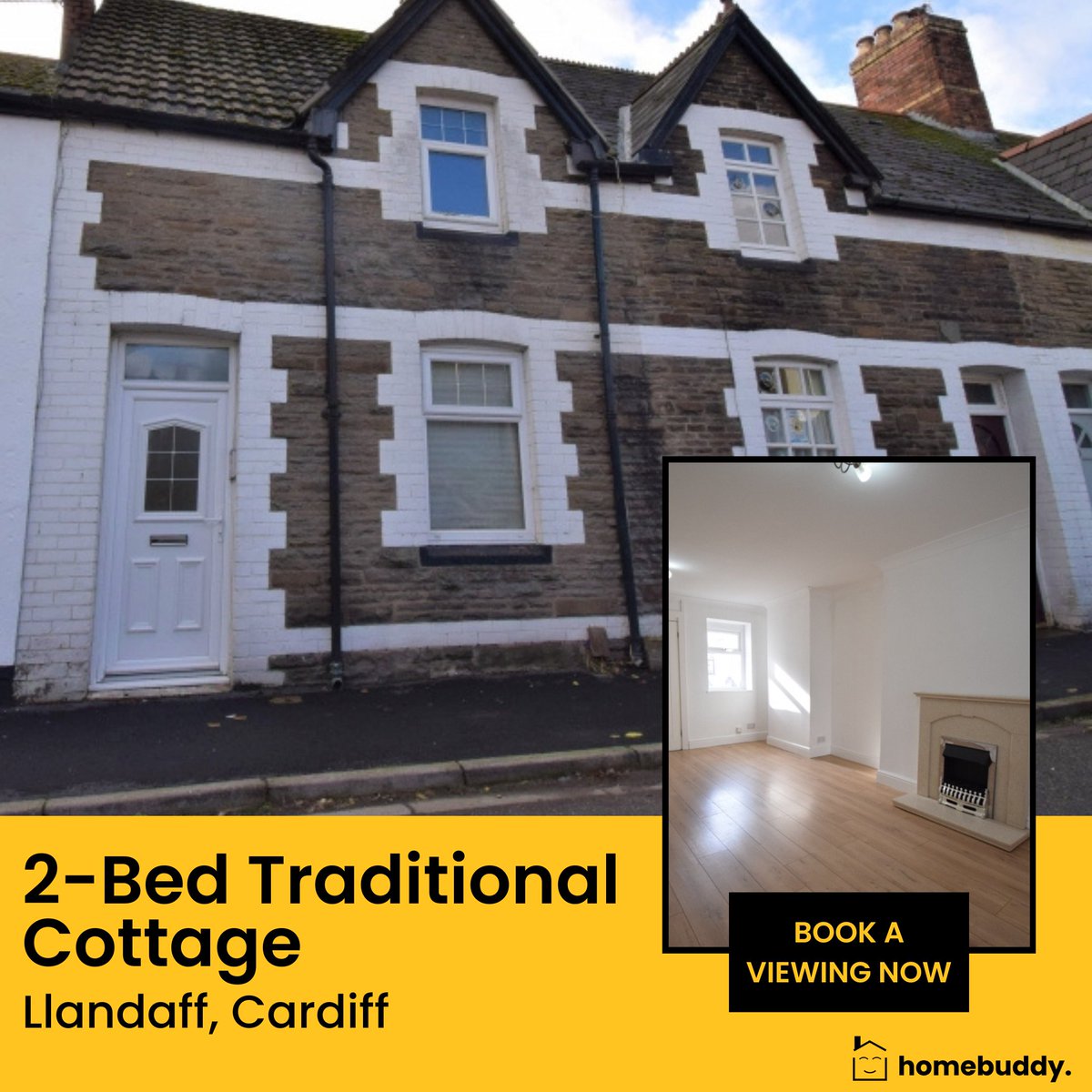 2-Bed Traditional Cottage!

homebuddy.co.uk/component/ospr…

A traditional mid-terrace cottage located in the highly popular area of Llandaff North. 

The property benefits from being just a short walk to the local shops, Whitchurch Village, the train station and Taff Trail.