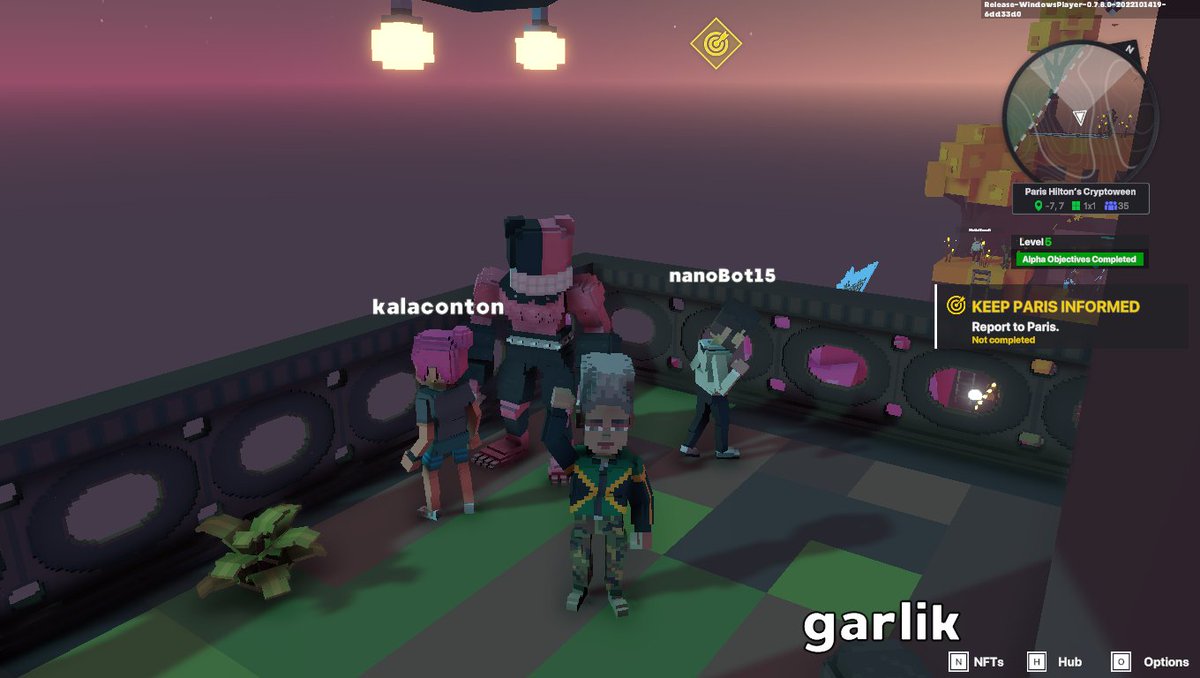 KINGOFMEMECOIN's tweet photo. @TheSandboxGame I just participated in the Paris Hilton  #Cryptoween Event. I found Grralh check out my screenshot below!
🎃👇 https://t.co/CFqFO8ftNH