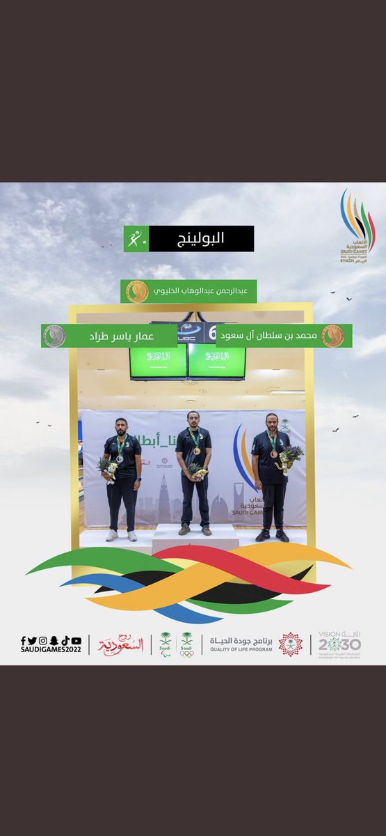 AmmarTarrad's tweet photo. سنوات من الجهد المستمر وتمثيل المنتخب السعودي في المنافسات الدولية ، تتوج اليوم بالحصول على الميدالية الفضية في أكبر حدث رياضي بالمملكة #saudi_games 
 كل الشكر للملك سلمان بن عبد العزيز وولي عهده الأمير محمد بن سلمان ، على دعمهما اللامتناهي للرياضة والرياضيين. https://t.co/Irplt0ErVU