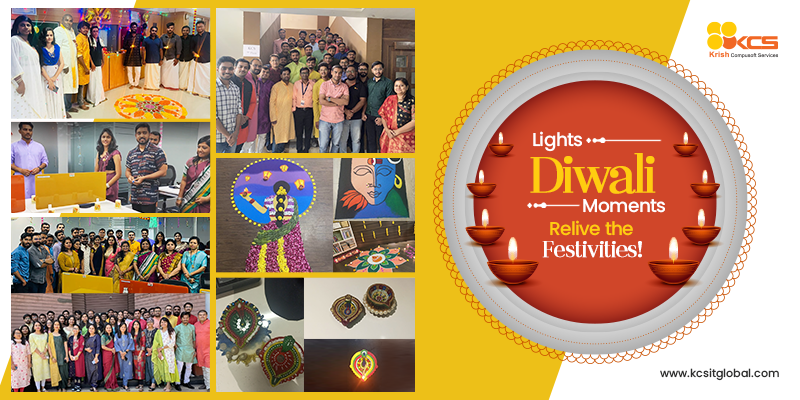 Kcsitglobal's tweet photo. We can still feel the joy and glow of the Festival of Lights. These snapshots of the celebrations may have something to do with it! Check 'em out for an energy boost.
#CelebrationsAtKCS ​#WeAreKCS #DiwaliCelebration #Diwali2022 #DiwaliVibes #FestiveVibes #latepost #KCS https://t.co/X76SKK48LW