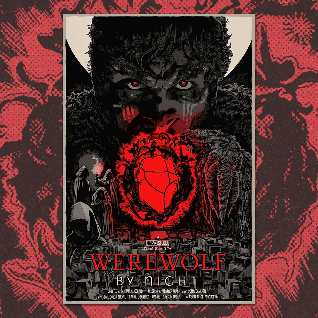 Werewolf By Night New Poster From The Marvel Studios Special Art
