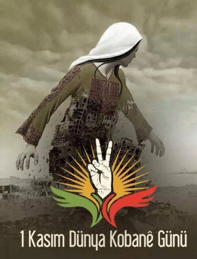 togrularya's tweet photo. Kobani direnişi dünyanın her köşesinde, zulme ve faşizme karşı bir sembol oldu. Bu devrim özgür ve demokratik bir yaşamın mümkün olduğunu tüm dünyaya göstermiştir.
#dünyakobanêgünü #WorldKobaneDay #Kobani #kobaneday https://t.co/ehfdTYaNkX