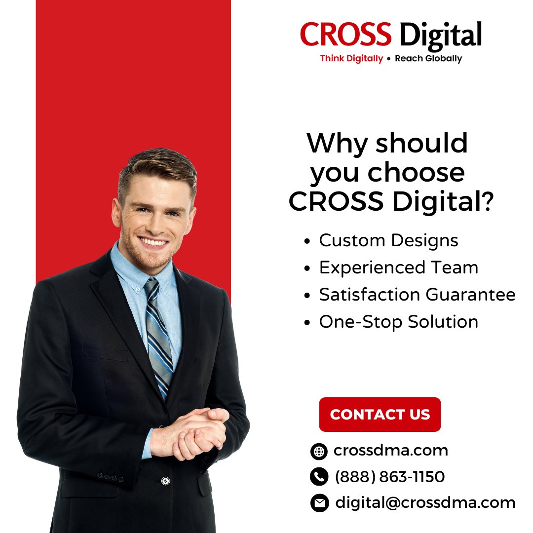 Cross_DMA's tweet photo. CROSS Digital is a reputable Website Design and SEO company that helps businesses build an active and a credible online presence.

📲 Call- 888 863 1150
💻 https://t.co/QtMvNCax1z

#CROSSdigital #digitalmarketingagency #appdevelopment #cybersecurity #websitedesign #SEO https://t.co/yebHKBbESt