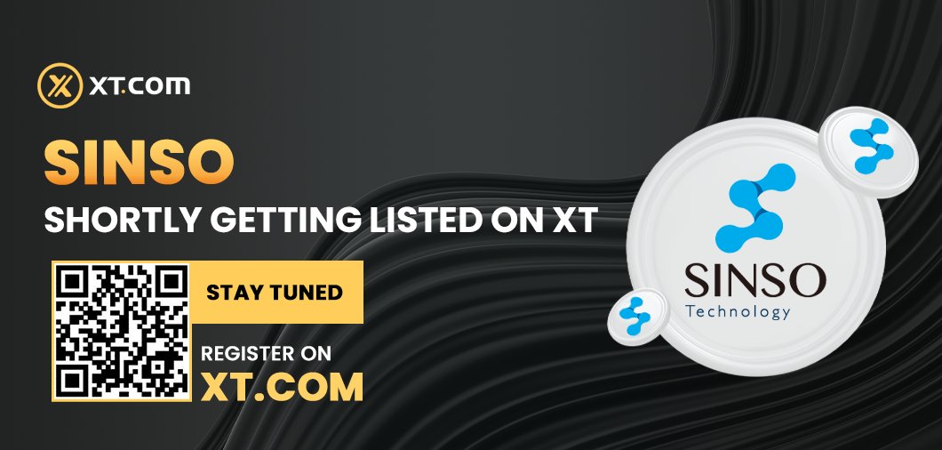 #XTexchange will list @sinsonetwork 🤩 SINSO will be listed on XT.COM. SINSO/USDT trading pair will be opened in Main Zone. Details: xtsupport.zendesk.com/hc/en-us/artic…