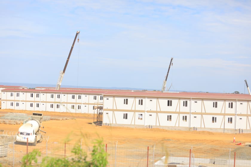 Day2 of the supervisory visit by <a href="/ErnestRubondo/">Ernest N.T Rubondo</a> the Executive Director <a href="/PAU_Uganda/">PAU_Uganda</a> to the Albertine Graben 
* A 4,000 man camp under construction by <a href="/KarmodBeta/">KarmodBeta</a>  for McDermott at the Tilenga  Industrial Area. <a href="/TotalEnergiesUG/">TotalEnergies Uganda</a> #UgOilJourney 
#CreatingLastingValue