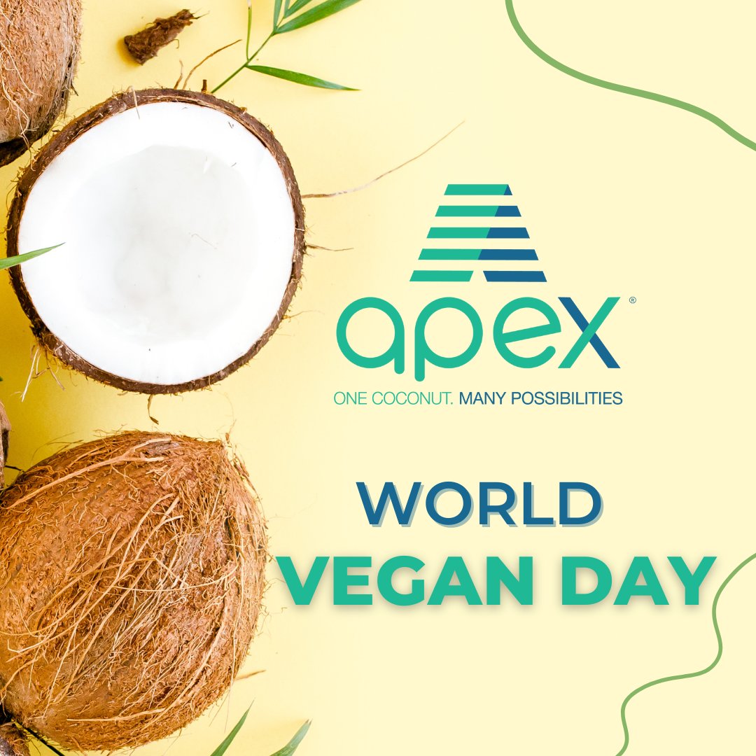 ApexCoconuts's tweet photo. The easiest way to a #vegan lifestyle is to start with #Coconuts :)

Sending all the love on #worldveganday

 #organicfood #organic #healthyfood #food #healthylifestyle #vegan #healthy #healthyliving #nature #nutrition #organicproducts #organiclife #naturalfood https://t.co/PURm8wKFjZ