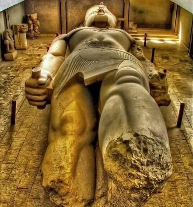 archeohistories's tweet photo. This limestone statue of Ramesses II is 3200-years-old. It was discovered in 1820 by Giovanni Battista Caviglia at the Great Temple of Ptah near Memphis, Egypt.

© Egypt Times

#archaeohistories https://t.co/O8t7TPCunp