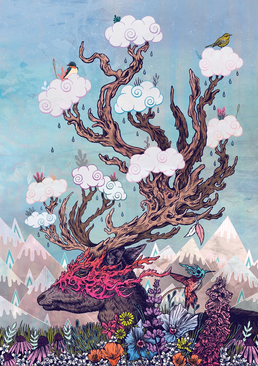 MatMiller_art's tweet photo. Gm 🦌☁️🐦 https://t.co/dL1334GYCM