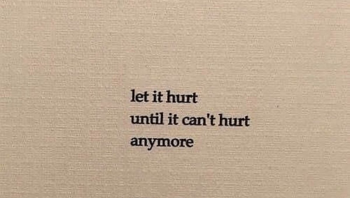 Let it hurt. Have you hurt. Let it hurt. Let it hurt. Have you hurt.