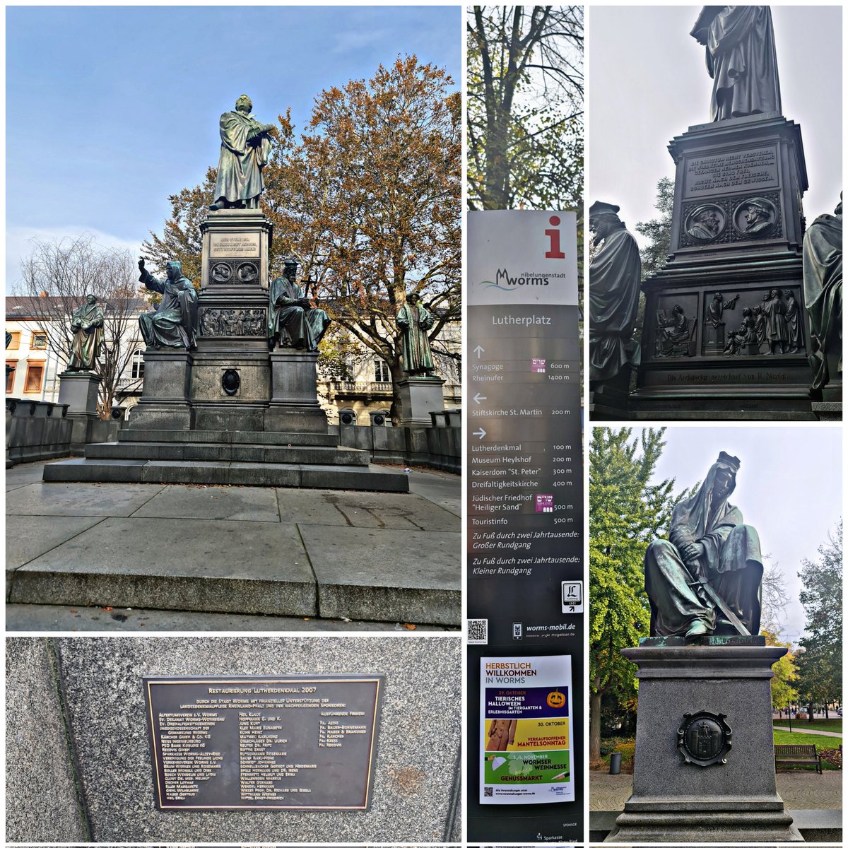 Prof_Dr_Apostle's tweet photo. #Greetings, #myPeculiarPearls, this is yours #ApostleSerena @ the #Lutherplatz in #Worms, in #honors of #TheApostle #MartinLuther.

#OnJesus, they' still hating #order(s), #righteousness &amp; #accountability, #TheTruth [#Jesus]. "Hier stehe ich,ich kann nicht anders, #Gotthelfemir!" https://t.co/KooleuBuxn