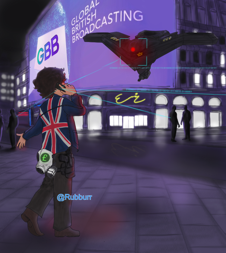 rubburr's tweet photo. DedSec member in piccadilly circus.
#WatchDogs #WatchDogsLegion #WDL #WDlegion #legion #ubisoftgame #london #drone https://t.co/Z8I8yTkzwb